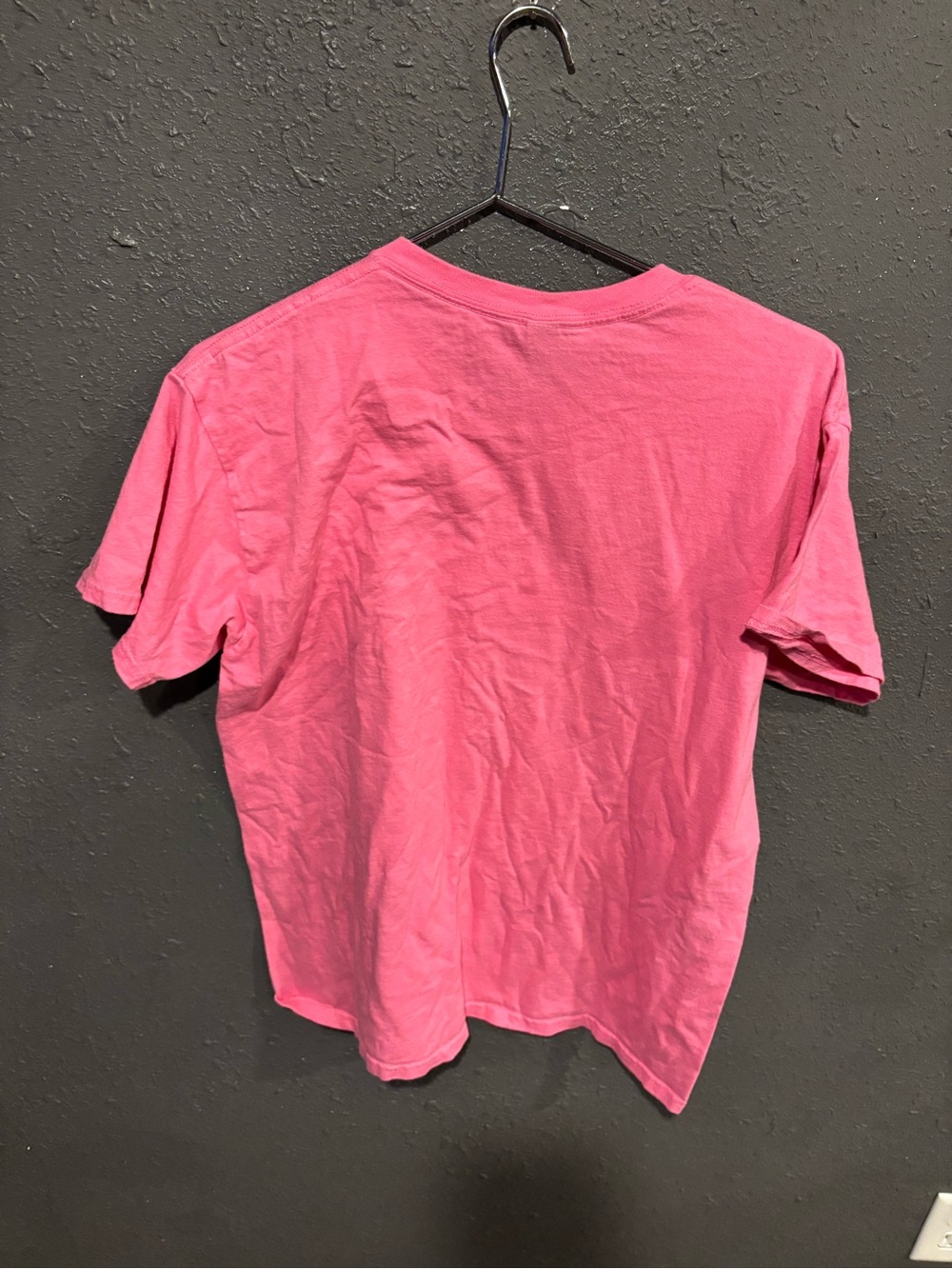 Gildan Pink Culver's Script Logo T-Shirt - Picture 3 of 3